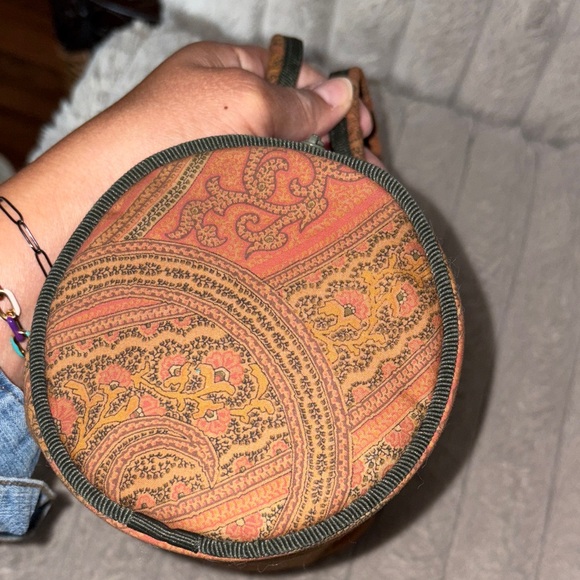 Etro Women's Brown Paisley Travel Bag - Picture 4 of 7